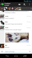 Hangout from Google+ Messenger