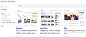 Google politics elections Toolkit