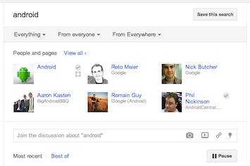 Start a Discussion (About Any Topic) With Your Circles Right From Google+ Search!
