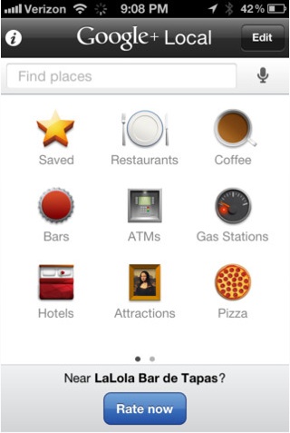 Google+ Local v1.4 for Iphone, Ipad and Touch Released on App Store!