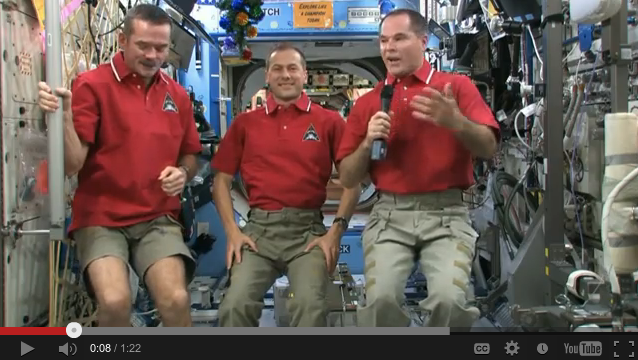 Happy New Year 2013 From Space Station Crew [Video]