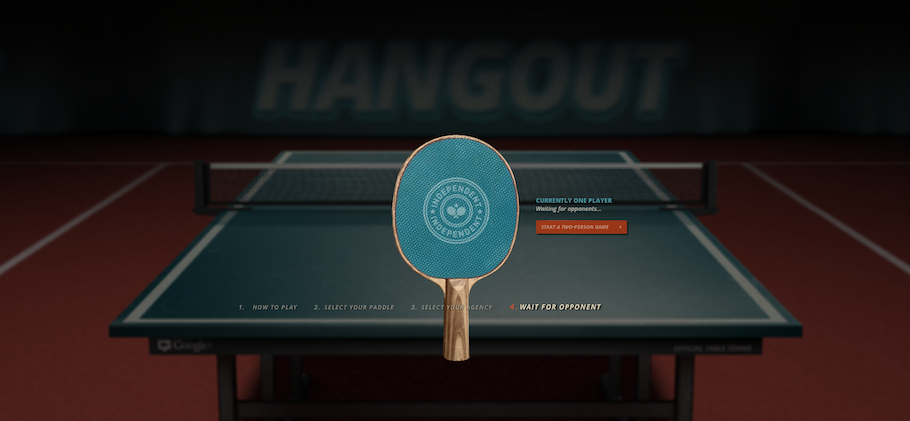World’s First Google+ Ping Pong Hangout – Play With Your Circles Around the World!