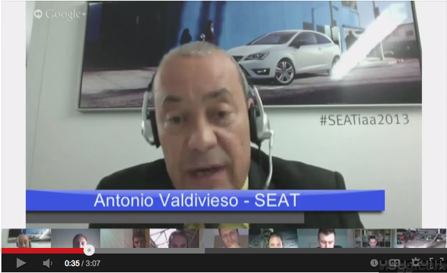 Google+ Hangouts on Air Launches a New Car!