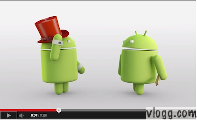 Cute Android Kit Kat 4.4 Animation Magic Video!