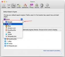 Change Default Search Engine to Google from Yahoo