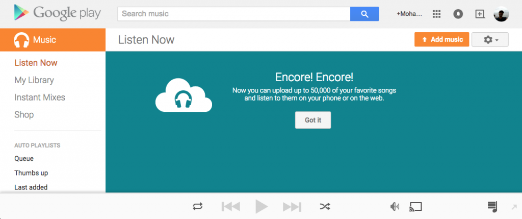 Google Play Music Increases Free Library to 50000 Songs