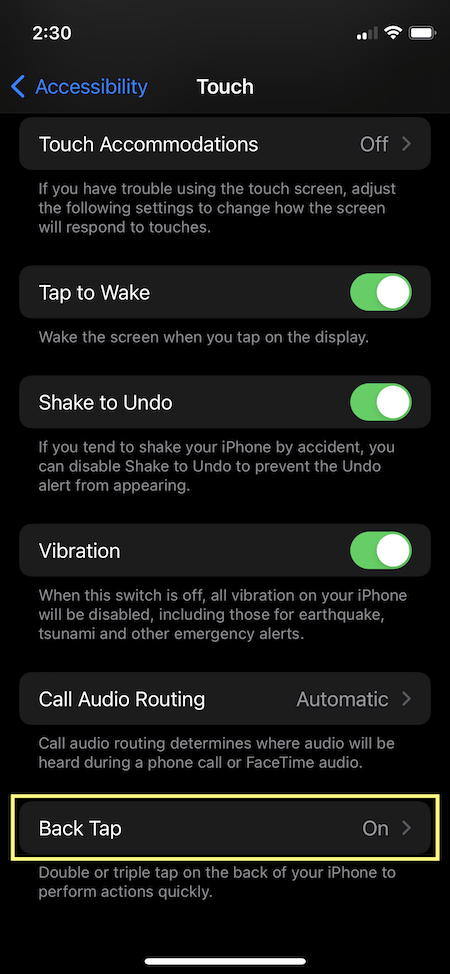 How to Customize iPhone Back Tap (Secret Button in the Back)?