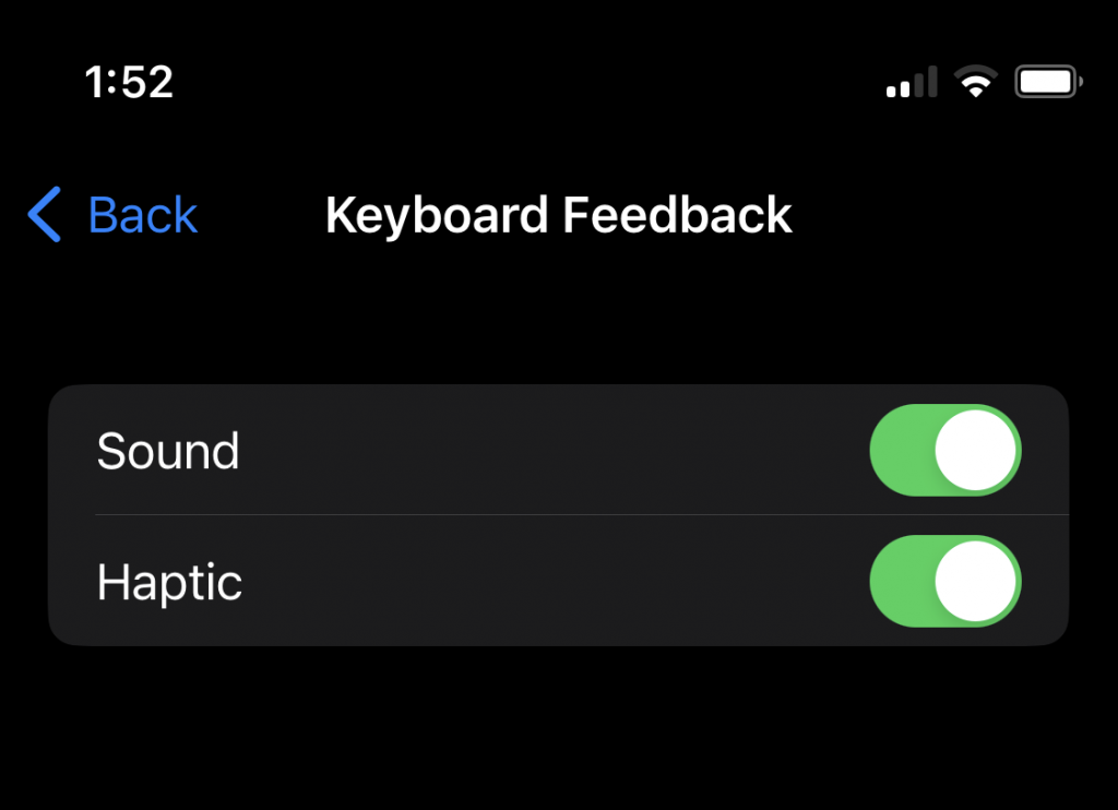 How to Enable Haptic Keyboard Feedback in iPhone With iOS16?